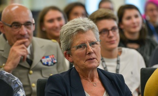 La secrétaire d'Etat auprès de la ministre des Armées, Geneviève Darrieussecq, le 14 septembre 2019.