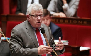 Le secrétaire d'Etat au Budget, Christian Eckert, le 13 octobre 2015 à l'Assemblée nationale à Paris