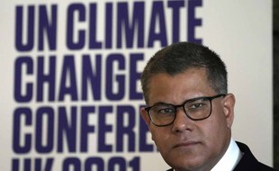 Le président de la COP26, Alok Sharma.