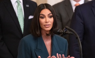 La femme d'affaires Kim Kardashian à la Maison-Blanche (le 13 juin 2019)