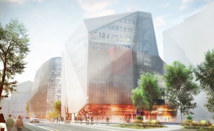 Le futur cinéma sera implanté sur l’îlot Féval, au coeur de la ZAC EuroRennes.