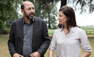 Kad Merad (Philippe Rickwaert) et Anna Mouglalis (Amélie Dorendeu) dans la saison 2 de « Baron Noir ».