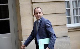 Le secrétaire général de la CFDT Laurent Berger à Paris le 25 février 2015