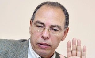 L'historien et défenseur des droits de l'Homme marocain Maâti Monjib, le 20 février 2014