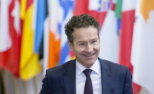 Le président de l'Eurogroupe Jeroen Dijsselbloem à Bruxelles le 11 février 2016