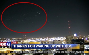 Mais que sont ces lumières mystérieuses apparues dans le ciel de Milwaukee?