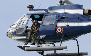 Illustration d'un hélicoptère de la gendarmerie