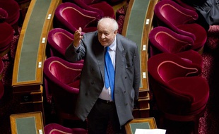 Jean-Claude Gaudin au Sénat en 2013.
