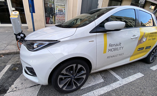 Le service Renault Mobility, devenu récemment Mobilize Share, dispose de 52 véhicules sur la métropole Nice Côte d'Azur