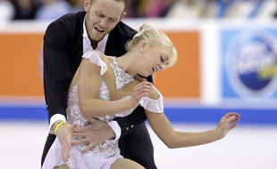 John Coughlin et Caydee Denney à Boston, en 2014.