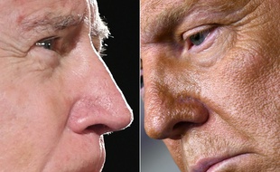 Joe Biden et Donald Trump.