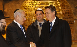 jair bolsonaro et Benjamin Netanyahou