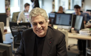 Enrico Macias à la rédaction parisienne de «20 Minutes», le 8 novembre 2012.