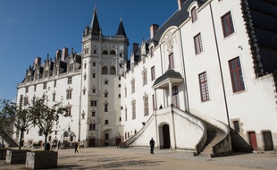 Le château des ducs de Bretagne à Nantes.