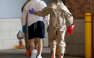 Un patient à l'hôpital du Texas, à Dallas, le 8 octobre 2014