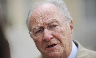 Roger Cukierman, président du Crif, après sa rencontre avec François Hollande à Paris le 15 juillet 2014