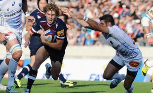 Blair Connor, l'ailier australien de l'UBB, contre le Castres Olympique le samedi 31 août 2013 à Chaban-Delmas.