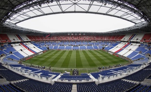 L'intérieur du Parc OL de Décines, ici en mai dernier avant la finale de Ligue Europa.
