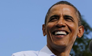 Le président américain, Barack Obama, lors d'une visite à l'université du Colorado (Etats-Unis), le 2 septembre 2012.