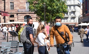 Le port du masque est obligatoire à Strasbourg depuis le samedi 29 août.