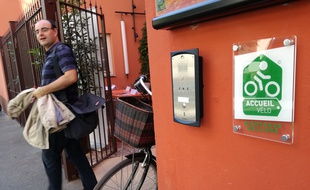 L'hôtel Le Dragon est le premier établissement de genre d'Alsace à disposer du label Accueil vélo.