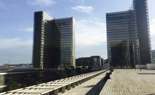 La BNF, le 23 novembre 2016. Au sous-sol, 668 Téraoctets d'archives, celles du web français depuis vingt ans.