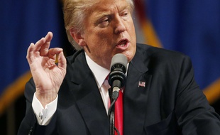 Donald Trump lors d'un meeting à Las Vegas, le 18 juin 2016.
