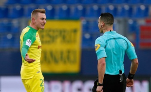 Valentin Rongier (ici en colère contre l'arbitre).
