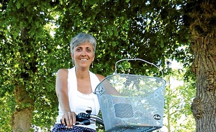 Nathalie a adopté le vélo électrique.