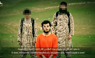 Capture d'image de la vidéo d'exécution de Daesh, le 10 mars 2015.