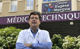 Le professeur Renaud de Crevoisier a été nommé début octobre directeur général du centre Eugène Marquis à Rennes.