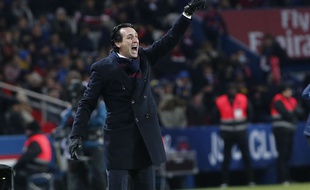 Unai Emery face à l'OM.