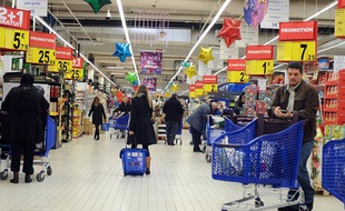 Supermarché. Image d'illustration.