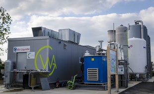 A Saint-Florentin, dans l'Yonne, la wagabox purifie le gaz issu de la fermentation des ordures pour en faire du biométhane pur à 98%.