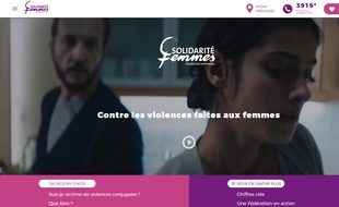 Le site de l’association Solidarité Femmes, au service de la lutte contre les violences faites aux femmes