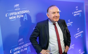 Pierre Gattaz le 25 avril 2018 à Paris.