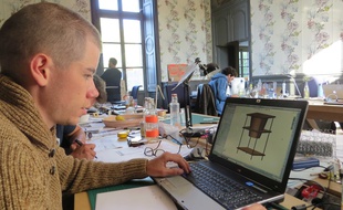 Les équipes de POC21 ont investi le château de Millemont pour développer leurs projets.