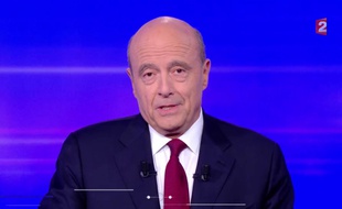 Alain Juppé, lors du dernier débat de la primaire à droite.