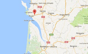 La commune de Saujon.