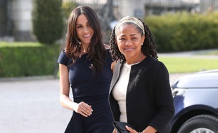 Doria Ragland et sa fille Meghan Markle, duchesse de Sussex à Windsor.