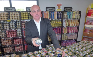 Loïc Hénaff, arrière petit-fils du fondateur, et actuel directeur de l'entreprise Hénaff.