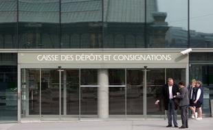 Le siège de la Caisse des Dépôts, le 24 mars 2010 à Paris.