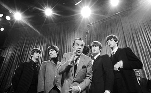 Les Beatles dans le «Ed Sullivan Show» le 8 février 1964.