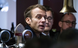 Emmanuel Macron, à Lens, le 9 novembre 2018.