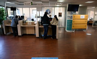 Une agence Pôle emploi à Marseille.