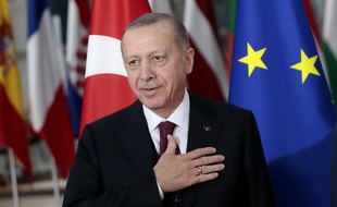 Le président turc, Recep Tayyip Erdogan, à Bruxelles, cette semaine.