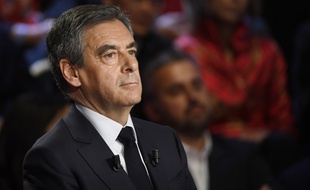 François Fillon lors du débat présidentiel le 4 mars 2017