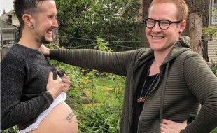 Trystan Reese et Biff Chaplow attendent un enfant