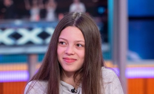 La jeune Courtney Hadwin sur le plateau de «Good Morning Britain».