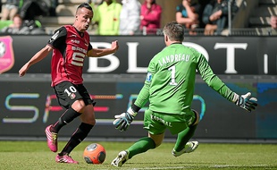 Foued Kadir a inscrit au total sept buts lors de sa saison à Rennes.
